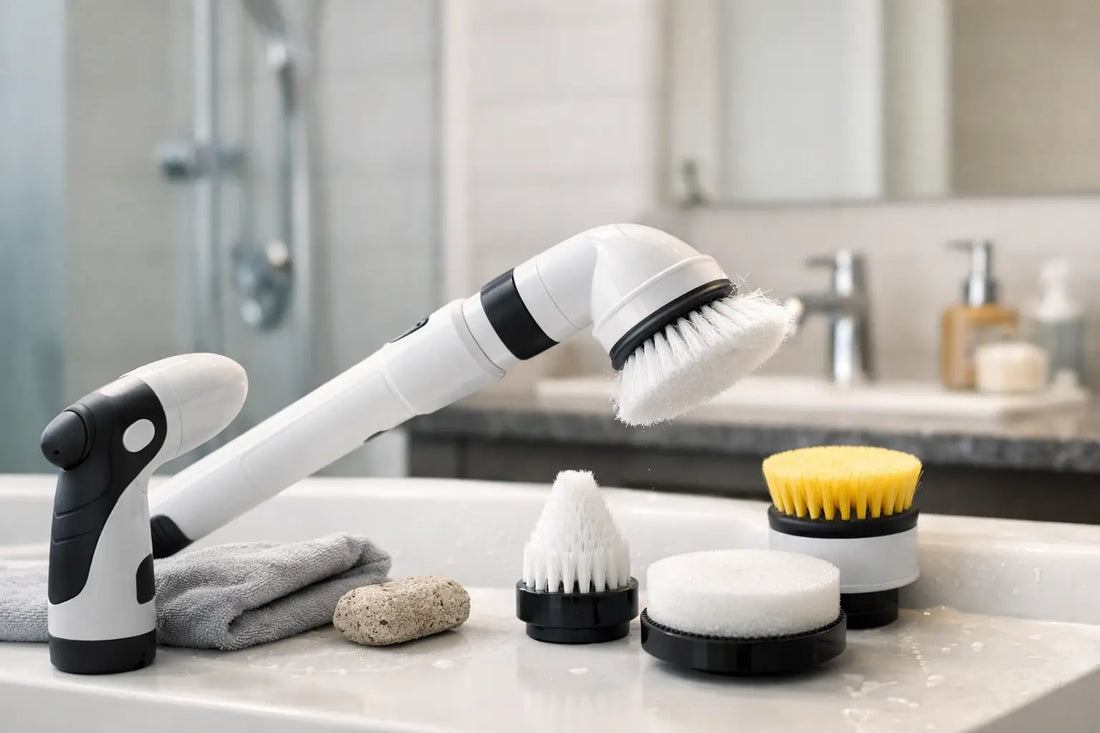 Electric Cleaning Brushes for Bathroom Jobs