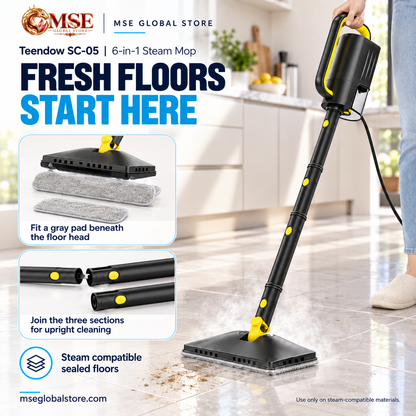 Teendow Steam Mop 6 in 1 💨