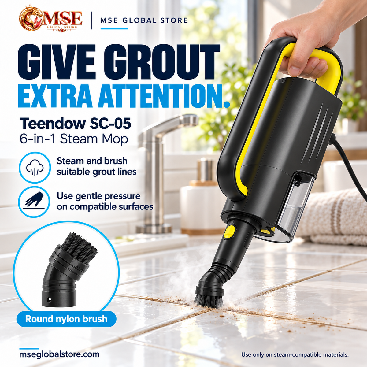 Teendow Steam Mop 6 in 1 💨