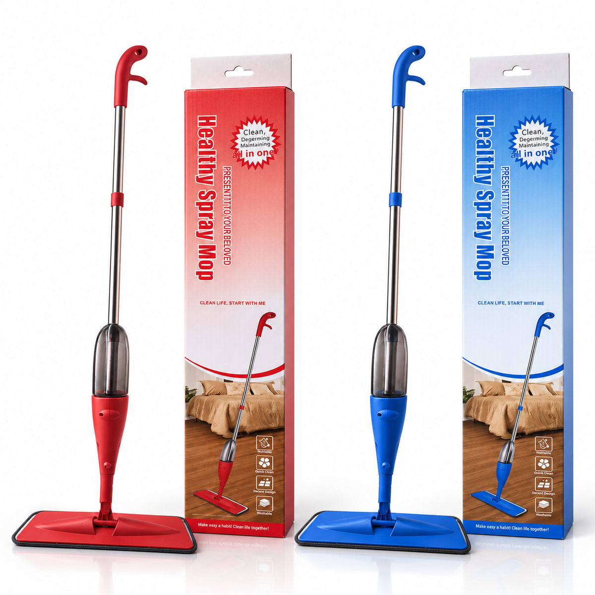 MSE Spray Mop – No Bucket Needed | 50% OFF 🔥