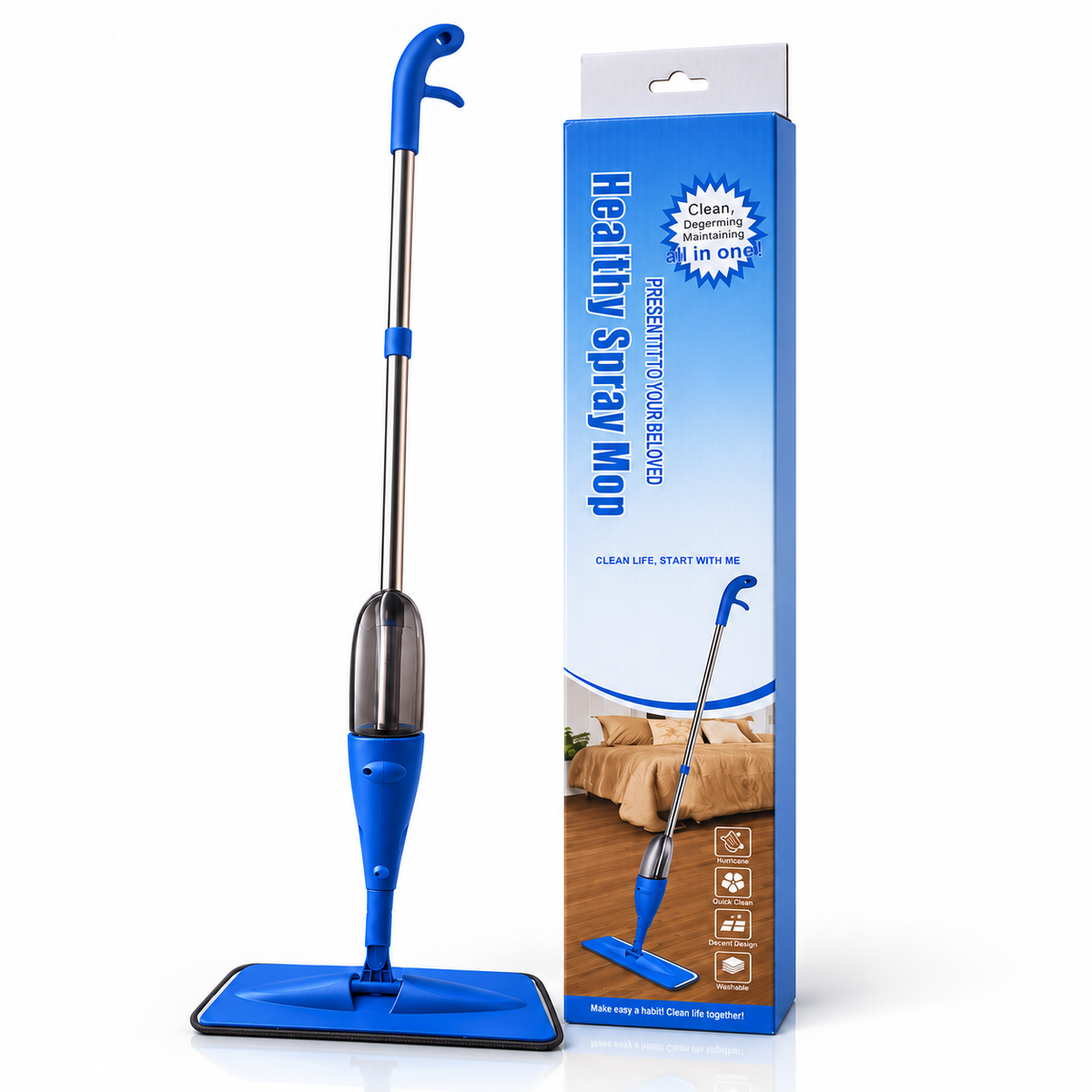 MSE Spray Mop – No Bucket Needed | 50% OFF 🔥